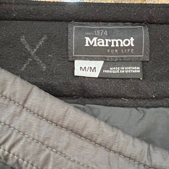Marmot Black Down Quilted Mini Skirt Medium - Picture 8 of 12